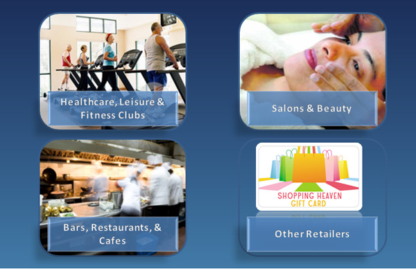 loyalty schemes for healthcare & leisure, salons & beauty, bars & restaurants, retail